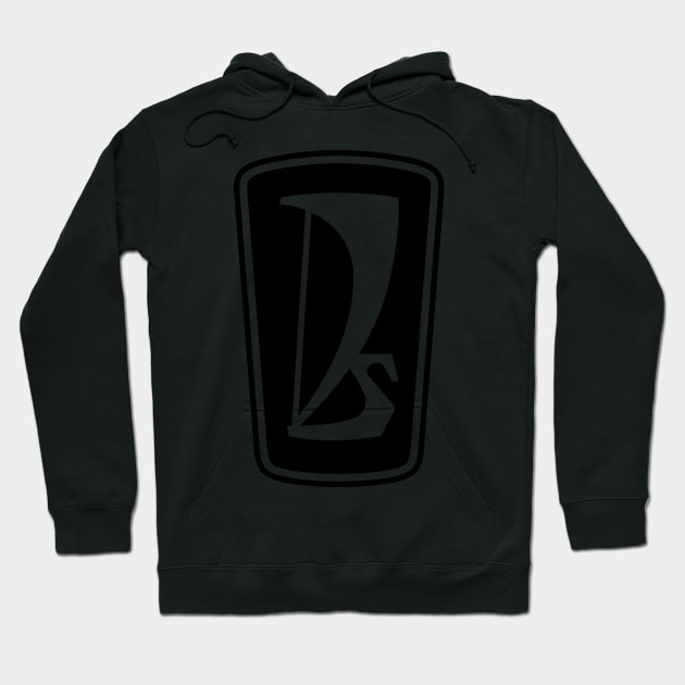 Lada Logo 1975s without lettering (black) Hoodie by GetThatCar